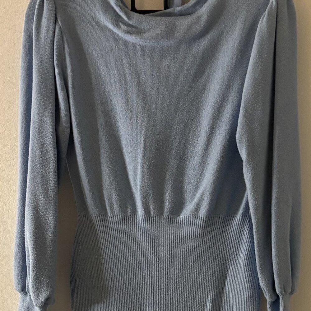 Blue Sweater Dress-XL